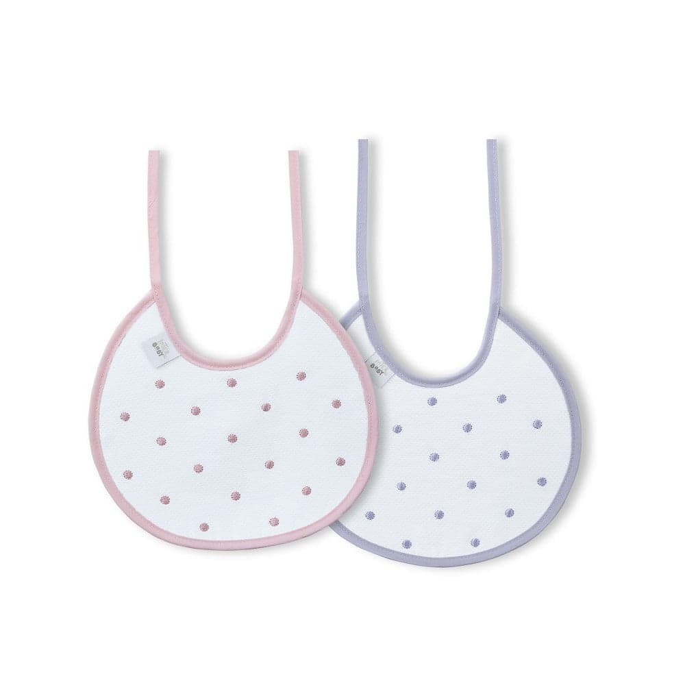 Interbaby 2 Babetes 100% Algodão Cinza & Rosa C