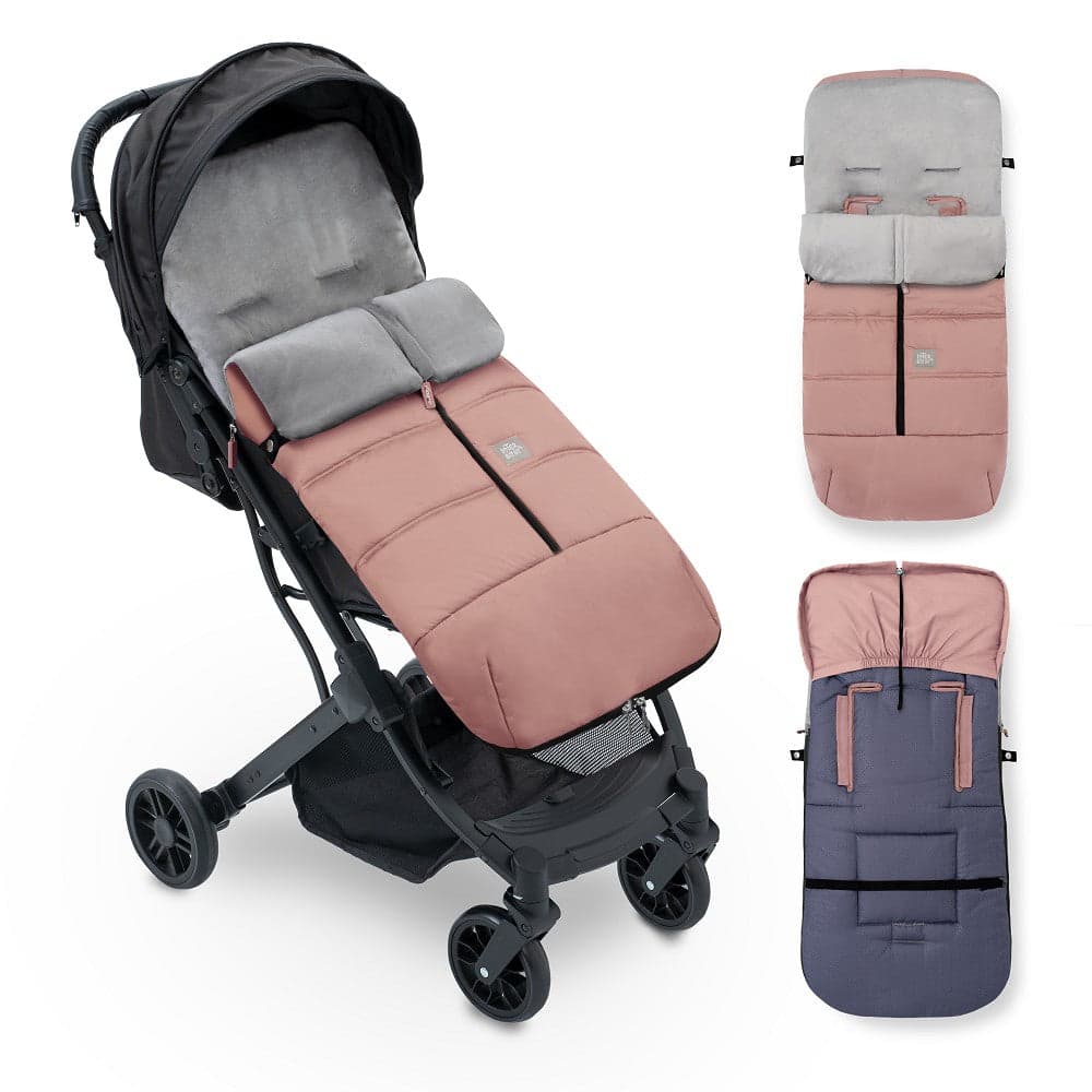 Saco Carrinho De Passeio Universal Rosa Interbaby