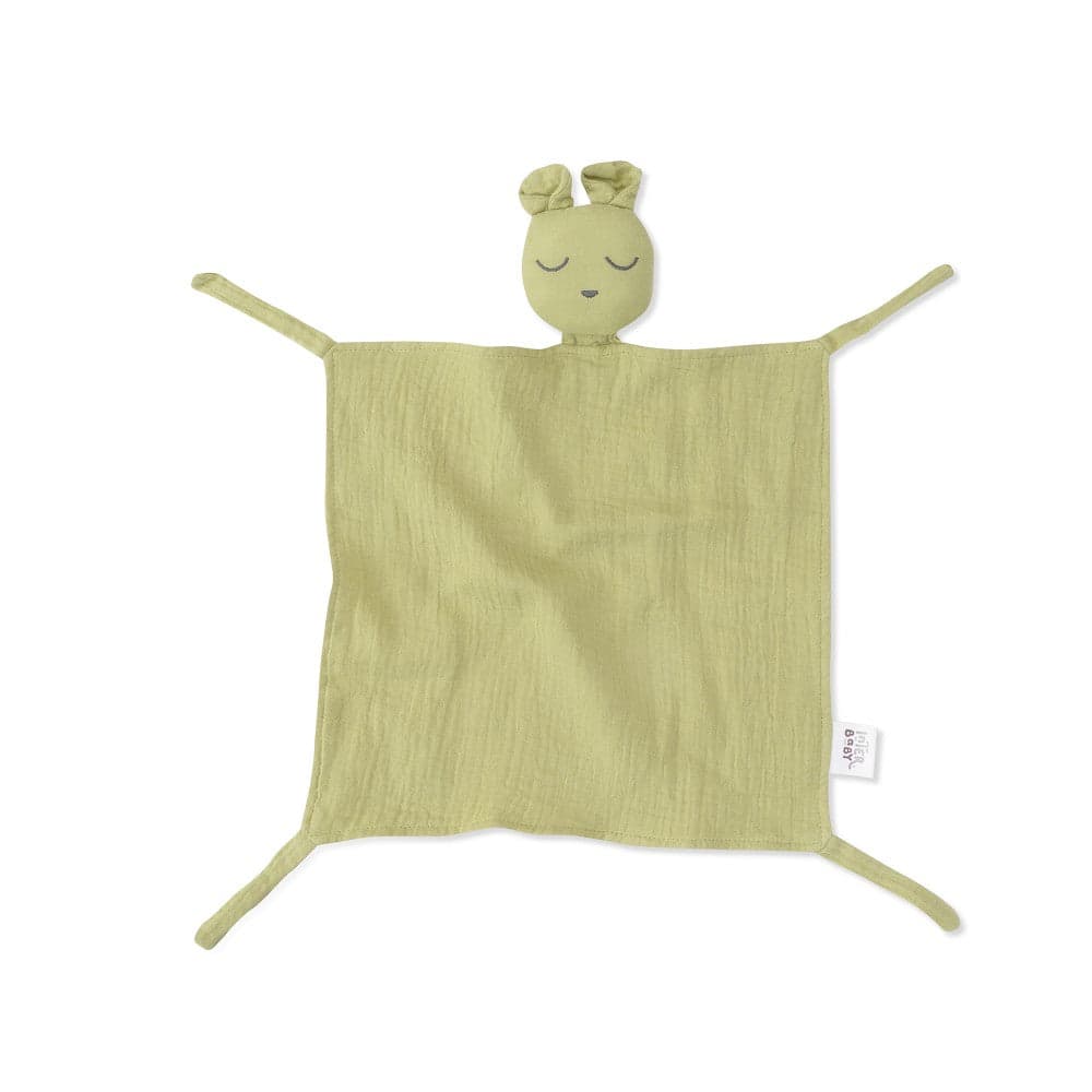 Doudou De Bambu Oso Verde Oliva Interbaby