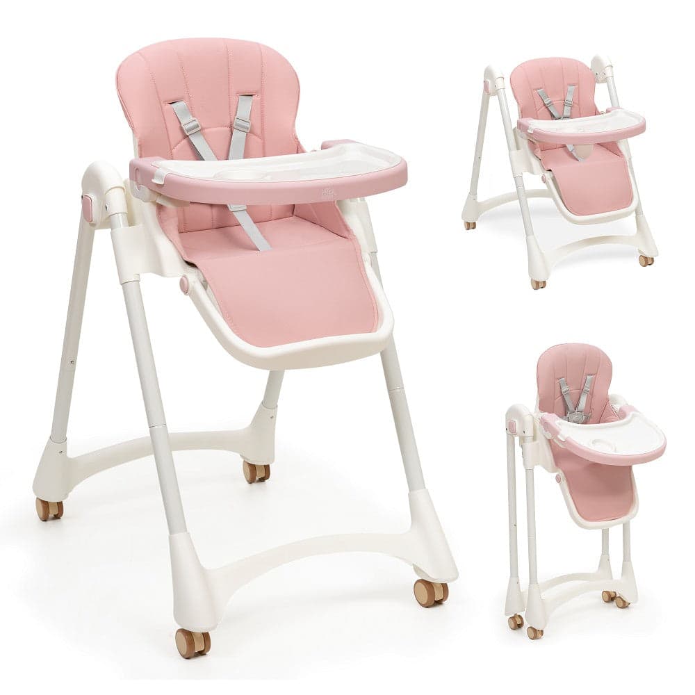 Cadeira papa em Alumínio Rosa Interbaby