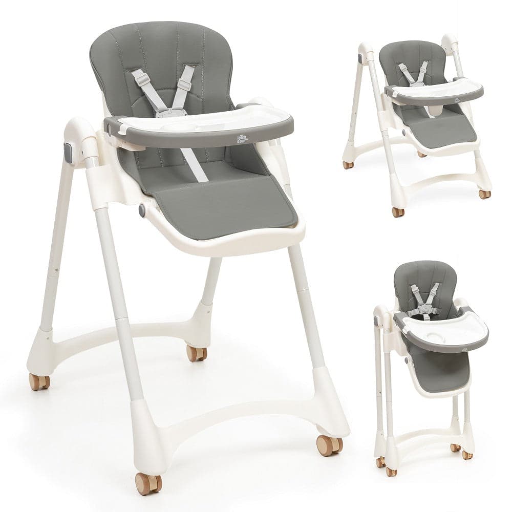 Cadeira papa Alumínio Cinza Interbaby