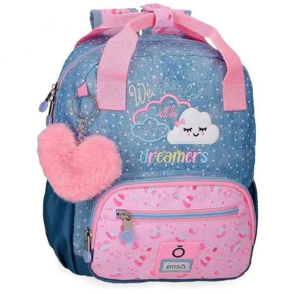 Enso Mochila Infantil Dreamers 210068215031 6l Blue / Pink One Size