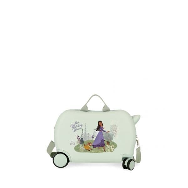 Disney Mala Com Rodinhas Wish Playing With Valentino 24l Green One Size