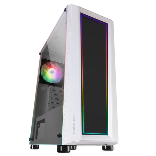 Mars Gaming MC-ART FRGB Vidro Temperado USB 3.0 Branca