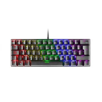 Teclado Mars Gaming Mecânico MK60 RGB Switch Blue Preto
