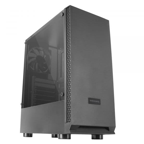 Mars Gaming Caixa Atx MCN2 Tempered Glass Preta