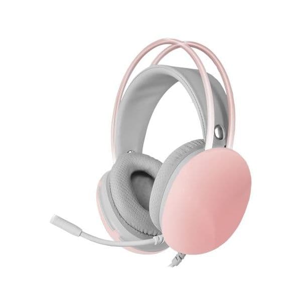 Mars Headset Gaming MH-GLOW Full Chroma 360 RGB Rosa - MHGLOWP