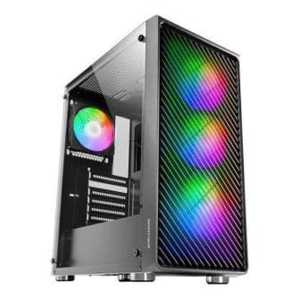 Mars Gaming Caixa Mc-f Argb Preta (atx) (vidro Temperado) - Mcf
