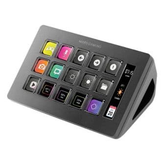 Mars Gaming MSD-One Stream Deck Slim 15 Teclas LCD Personalizáveis Preto