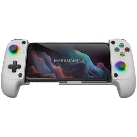Mars Gaming Gamepad p/ Smartphone Android MGPX RGB Branco
