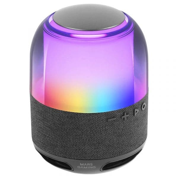 Mars Gaming MS-FLOW Coluna Bluetooth RGB 1.0 15W Preto