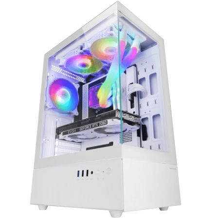 Mars Gaming Caixa MC-XO Branca (ATX) (Vidro Temperado)