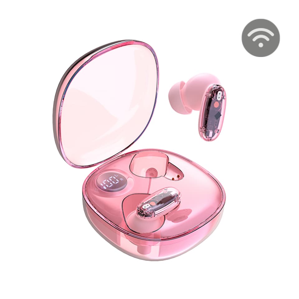 Mars Gaming Auriculares True Wireless MHIB2P Bluetooth Rosa