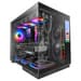 Mars Gaming MC-MIRAGE ATX Semi-Torre Preto, Vidro Temperado, Ecrã LCD IPS 7.2"
