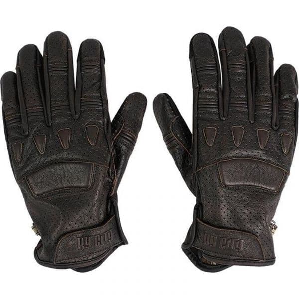 By City Luvas Pilot II Dark Brown S (Couro)