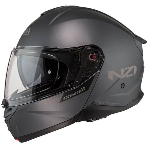 NZI Capacete Modular Combi 3 Duo Anthracite Matt S