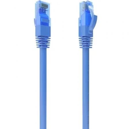 Aisens A135-0797 Cabo de Rede Latiguillo Patch Cord RJ45 Cat.6 UTP AWG26 CCA 50cm Azul