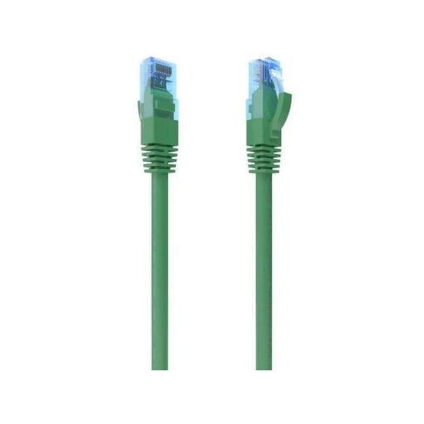 Aisens A135-0808 Cabo de Rede RJ45 Cat.6 UTP AWG26 CCA 75cm Verde