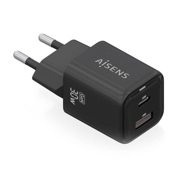 Aisens ASCH-30W2P021-BK Carregador 30W Preto