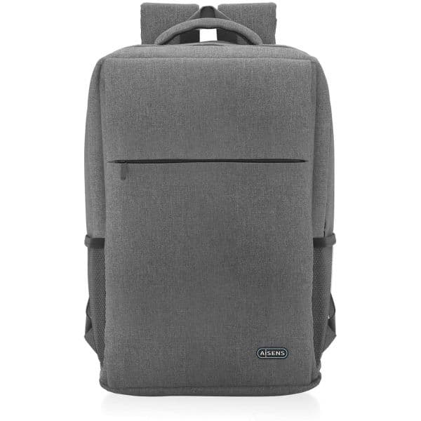 AISENS Mochila ASBG-BP081-GR para Portátil até 17" Cinzenta