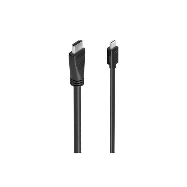Aisens A125-0890 Cabo Conversor Mini DisplayPort para HDMI 4K 60Hz Preto 5m