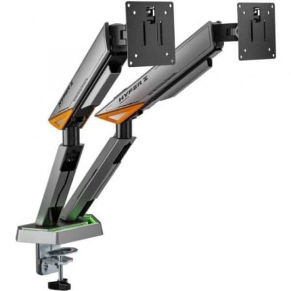 Suporte de mesa para jogos Aisens DT38TSRRGB-349 RGB com inclinação giratória de 17-38´´ e 16 kg