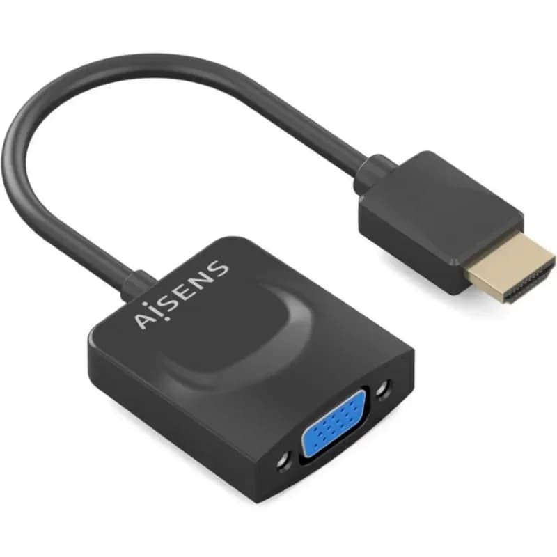 Aisens Conversor HDMI Macho para SVGA Fêmea A122-0947 15cm Preto