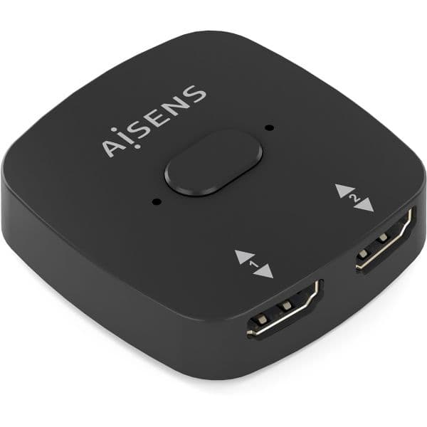 Aisens A123-0948 Switch HDMI 4K 60Hz Bidirecional Preto