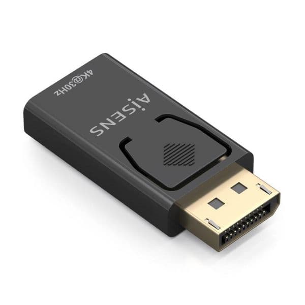 Aisens Conversor DisplayPort para HDMI 4K@30Hz A125-0949 Preto