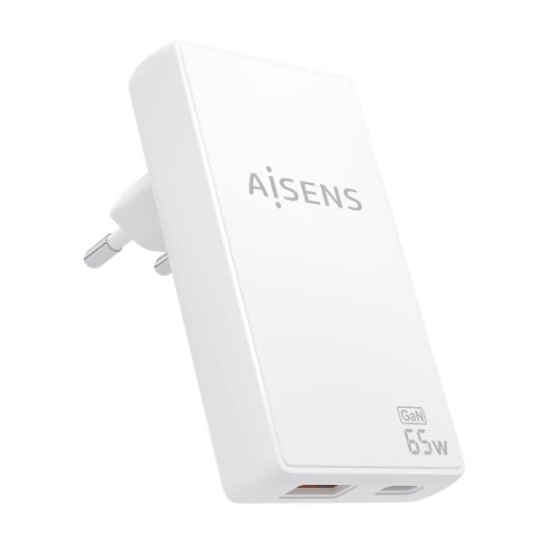 AISENS ASCH-65W2P076-W Carregador 65W Branco