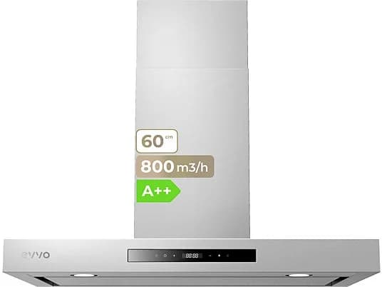 Exaustor Evvo CE32 Inox 60cm Classe A++