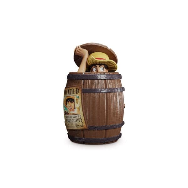 Grupo Erik Recipiente de Biscoitos One Piece Barril Luffy Wanted