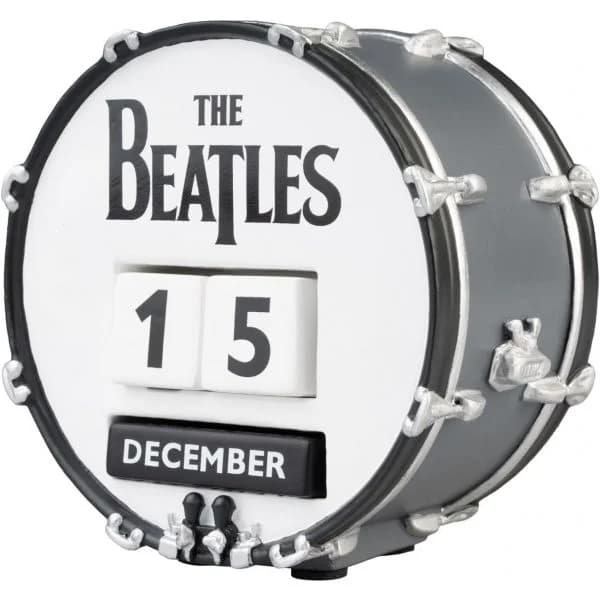 Grupo Erik Calendário Perpétuo 3D The Beatles Prateado 12x11.7cm