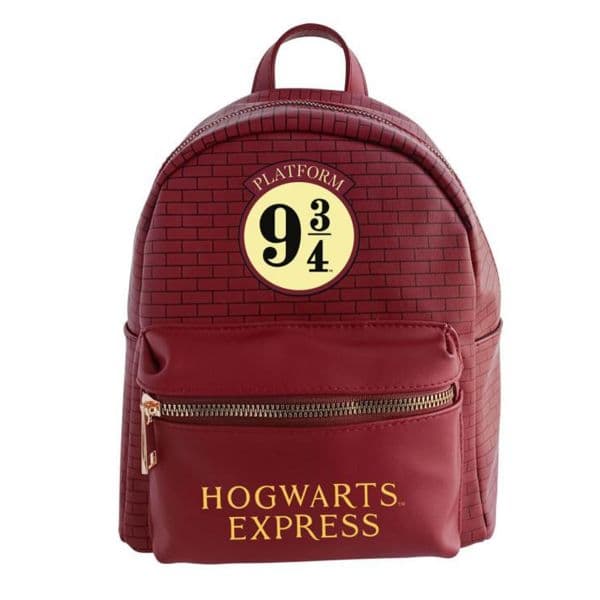 Harry Potter Mochila Plataforma 9¾ Hogwarts Express Ultra Elegante Vermelho