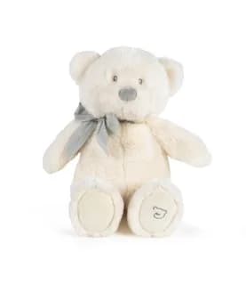 Pasito a Pasito Urso Peluche Bernie 25cm Branco