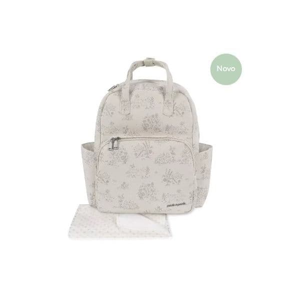 Pasito a Pasito Pasito Mochila Maternidade Toile de Jouy Cream