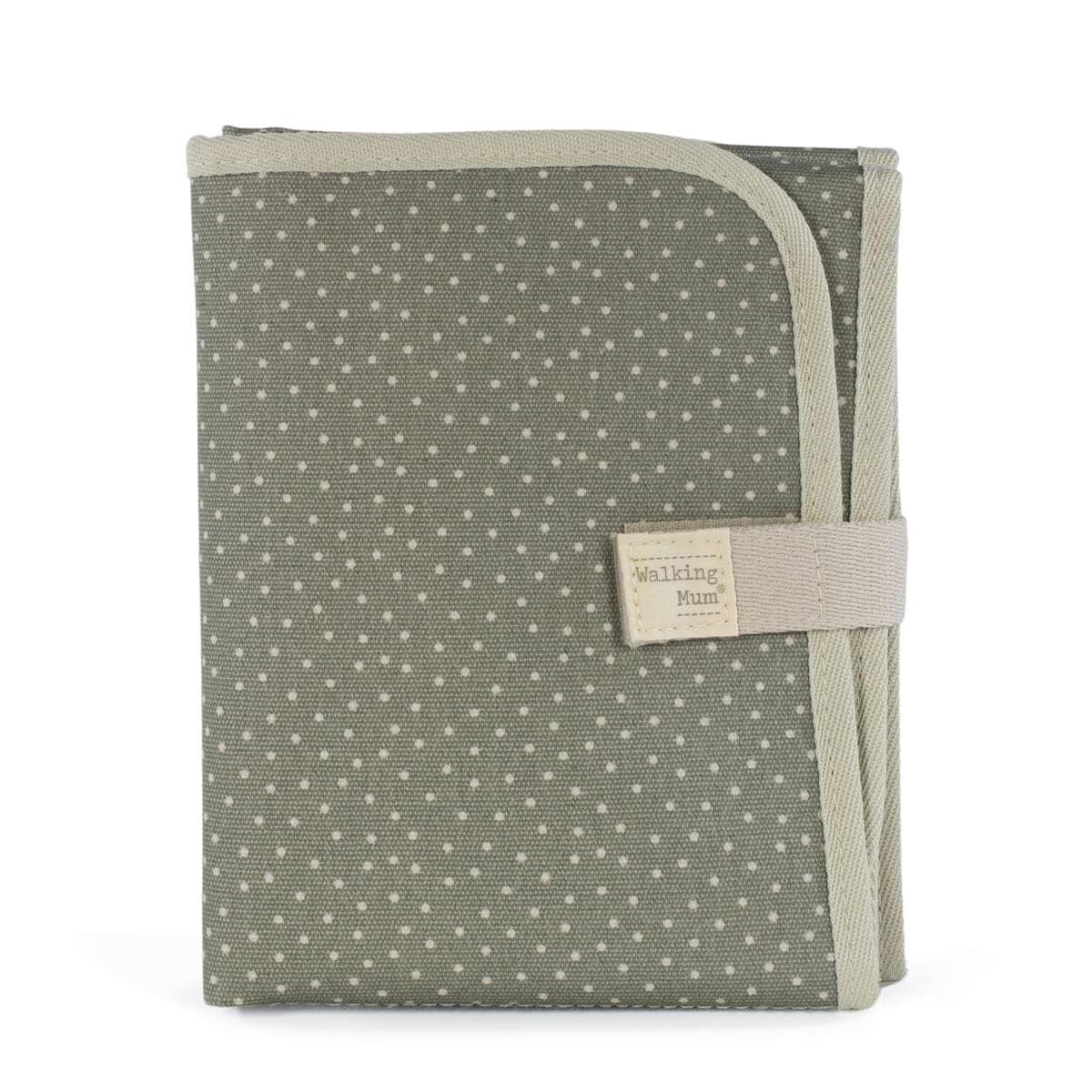 Walking Mum Muda-fralda Polka Dot Poppy Moss