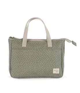 W.Mum - Necessaire - Poppy Dots - Moss