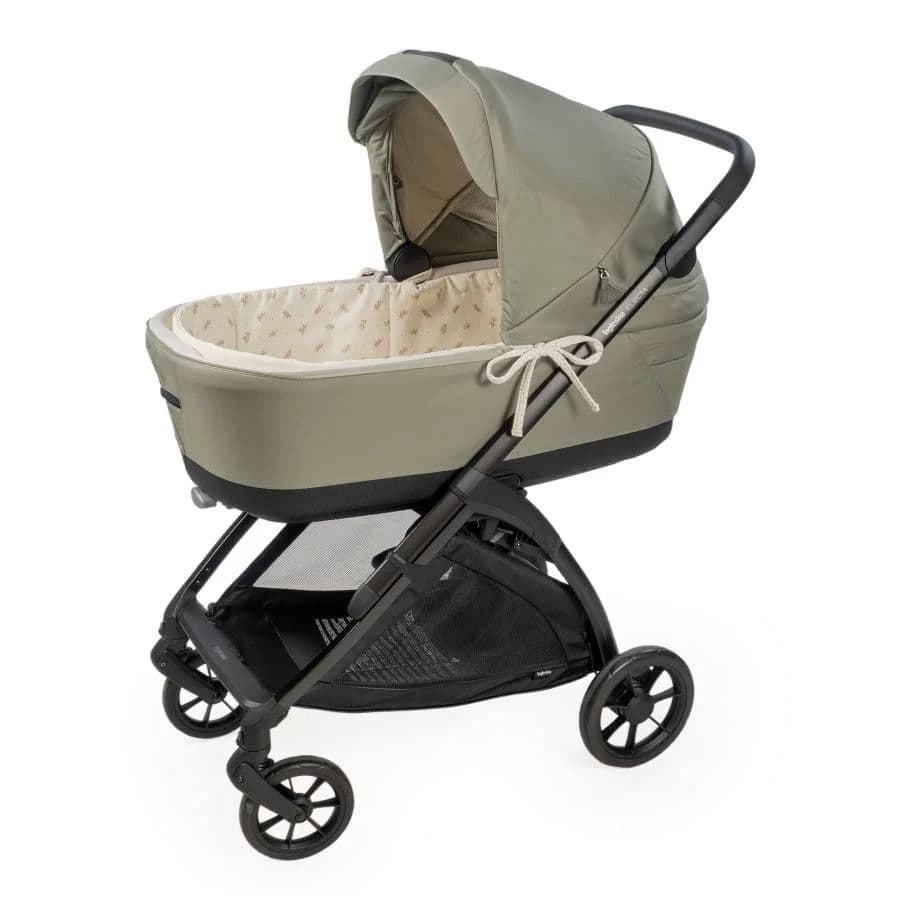 Forra/Protetor com Atilho e Lençol para Alcofa Walking Mum Mimosa Rosa