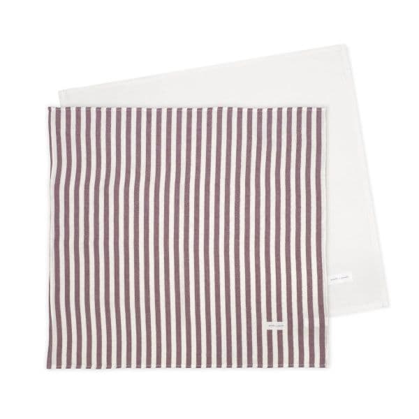 Pasito a Pasito Pack 2 Musselinas 70x70cm Cherry Riscas