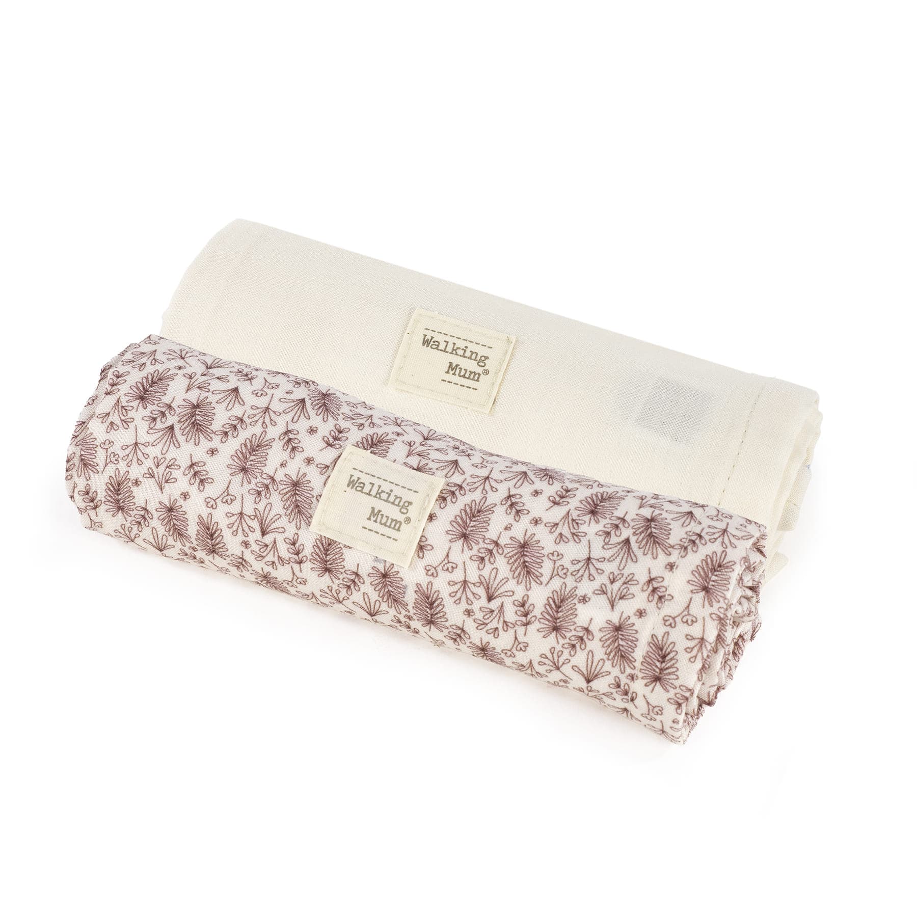 Walking Mum Pack de 2 Musselinas 70x70cm Gala Cerise
