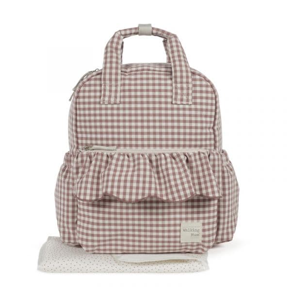 Walking Mum Mochila Praliné Vichy Moka