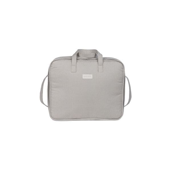 Pasito a Pasito Mala de Maternidade Little Bloom Vichy Grey