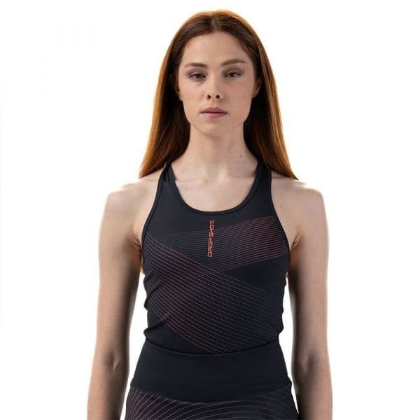 Drop Shot Andra Sleeveless T-shirt Preto XS Mulher