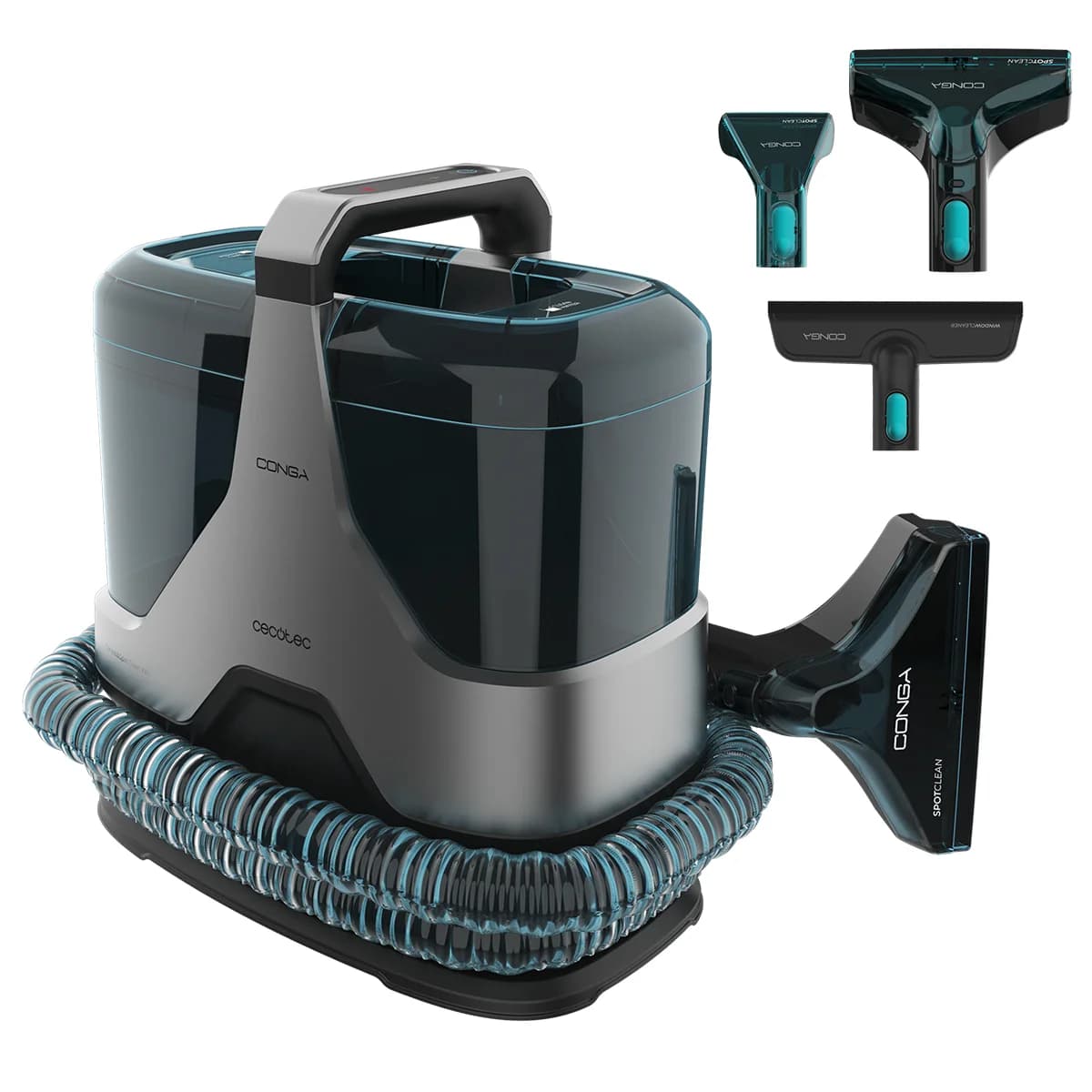 Aspirador Cecotec Conga 6000 Carpet&Spot Clean XXL Advance Sem Saco 1.3L