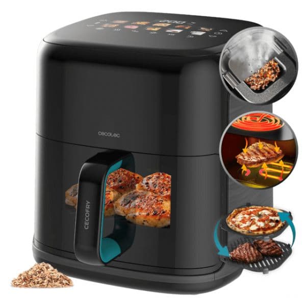 Fritadeira Cecotec Cecofry&Grill Smokin'Prime 6500 6.5L