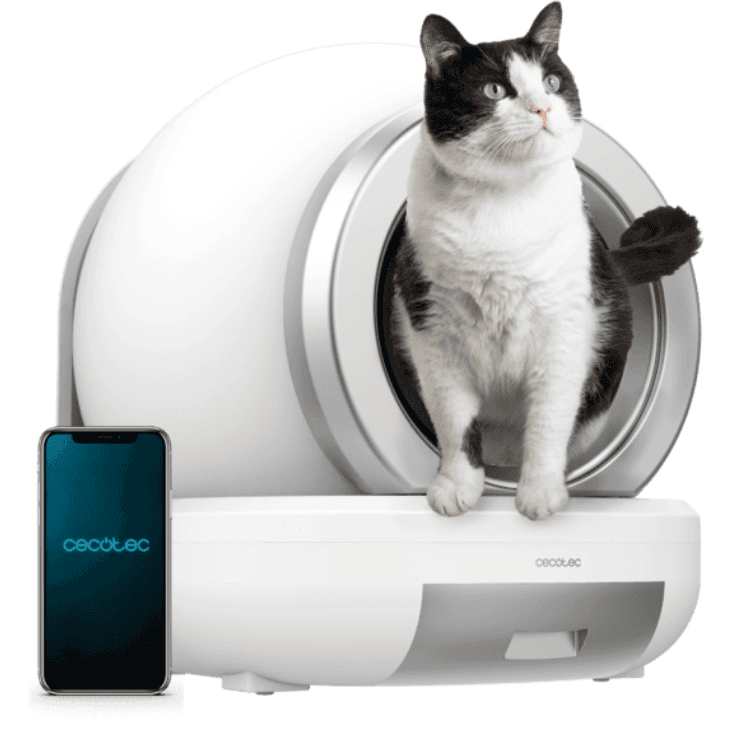 Cecotec Caixa de Areia Inteligente Pumba 7000 CleanKitty Compact Connected