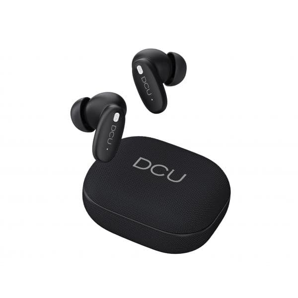 Dcu Cityecho Auscultadores de Botão Sem Fios ANC+ENC Bluetooth Black