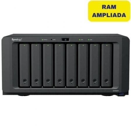 Synology NAS DiskStation DS1825+ 8 Baías 16GB DDR4 2.5GbE Preto