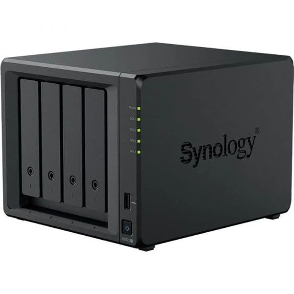 Synology NAS DS925+ 4 Baías 16TB 4GB DDR4 2.5GbE M.2 NVMe ECC